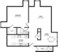 1 Bedroom Inverted