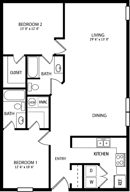 Two Bedroom