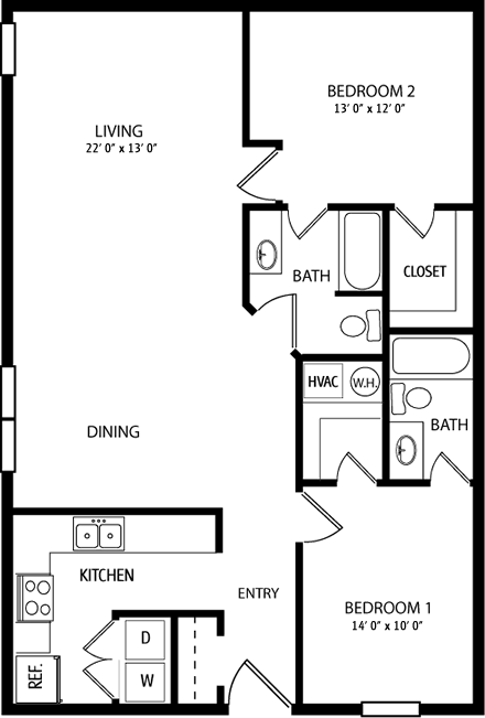 Two Bedroom